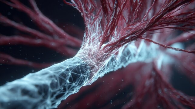 A multiangle closeup capturing the robotic process of layering thickening agents on a blade root showcasing precision application and reduction of human labor.