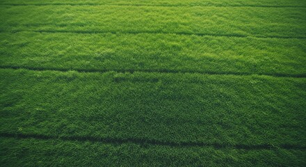 Obraz premium Green Field Pattern Background