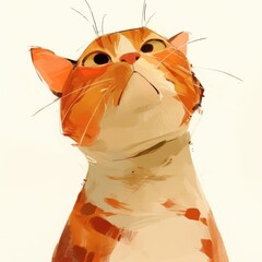 cute cartoon cat