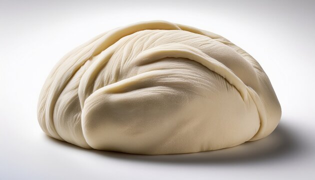 kenkey dough fermented to perfection isolated on a clean white background highlighting its rugged texture
