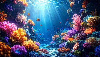 Underwater Fantasy Background