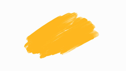 Orange watercolor background with copy space. vector