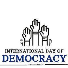Fototapeta premium international day of democracy