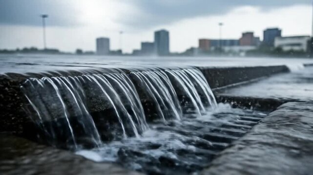 An angry expression formed by an orange puzzle piece design.