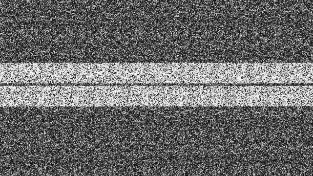 Tv screen noise grainy footage overlay. Old TV Glitch Disturbances on a Black Background. Bad TV signal. CRT transitions. TV Static on an Old Analog ,