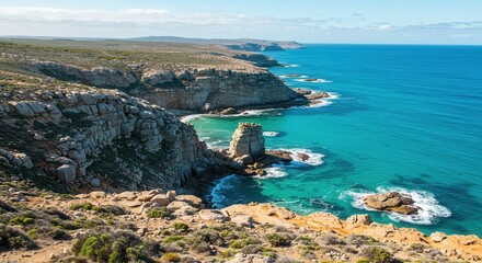 Obraz premium Coastal Cliffs