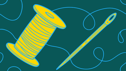 a thread and a needle