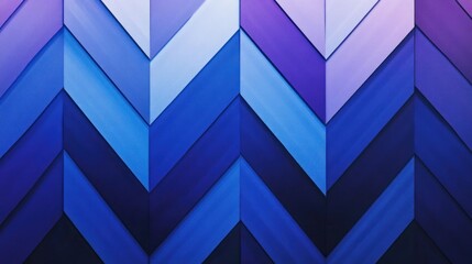 Abstract geometric background with blue and purple chevron pattern for modern design