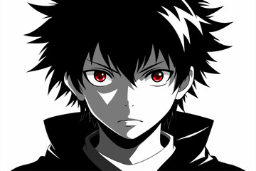  Perfect for manga, anime artwork, character design, digital art, graphic design projects, and modern pop culture themes.