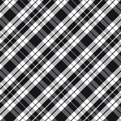 black and white checkered fabric texture
