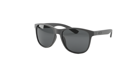 Black stylish modern sunglasses with dark lenses and sleek frame, ideal for outdoor activities and sunny weather