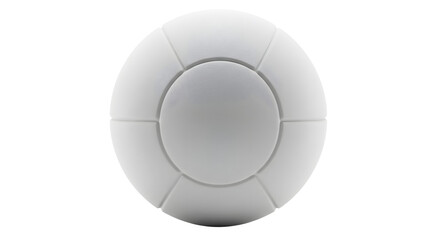 White volleyball in midair with a black background, perfect for sports or athletic-themed projects