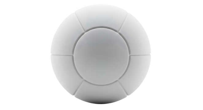 White volleyball in midair with a black background, perfect for sports or athletic-themed projects
