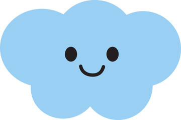 Cloud illustration icon