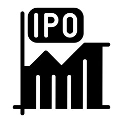 initial public offering icon