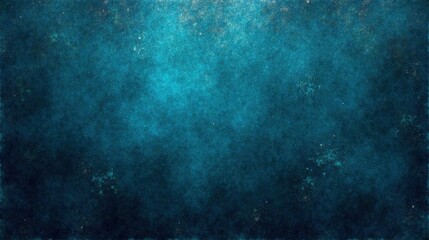 Obraz premium Deep Teal Abstract Background Texture with Subtle Speckles and Grunge Effects Ideal for Digital Design Projects and Artistic Applications