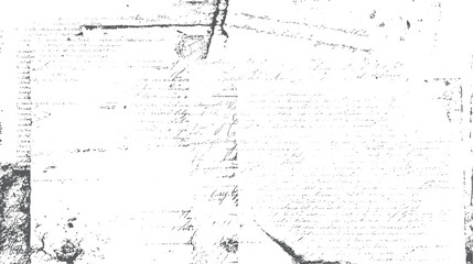 Handwritten vintage texture. Grunge old paper background. Distressed document surface for retro graphic illustration.