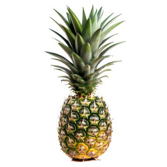 Fototapeta premium pineapple on white background with png white background isolated