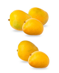 fresh yellow mangoes conveying tropical sweetness