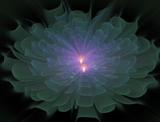 Imaginatory fractal abstract background Image