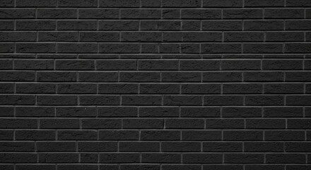 Dark grey brick wall texture, evenly lit, with horizontal rows and subtle variation in color and surface