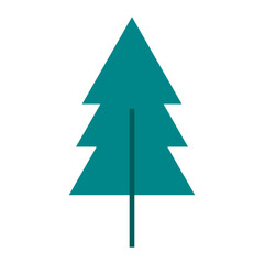 Christmas tree cartoon element