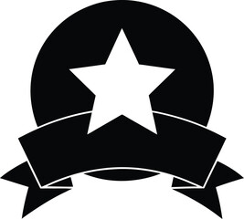 Star Award Ribbon Icon