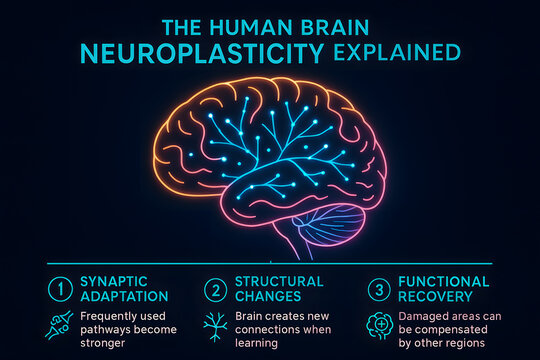 Neon Brain Plasticity with Neural Rewiring and Adaptation for Neuroeducation