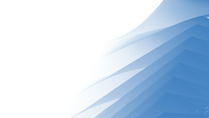 Blue Azzure Stripes Line Zig Zag Abstract Background with Modern Geometric Pattern Design