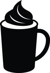 Coffee with Whipped Cream Icon