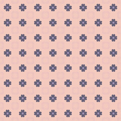 Purple Daisy Pastel Pattern