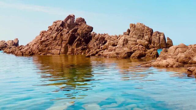 Costa Paradiso sardegna rock formation seaside