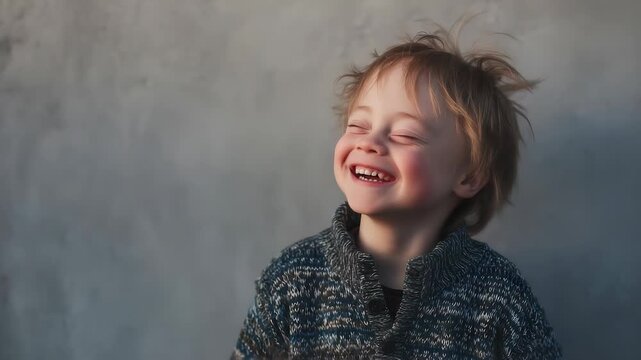 Happy child with down syndrome enjoying life, innocent, toddler, cheerful, fun, carefree, happy, playful, funny, healthy, expression, adorable, human, life, care