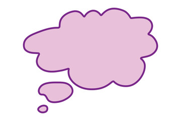 Hand drawn speech bubble Blank empty message box Textbox frame for banners, price tags, stickers, design