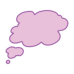 Hand drawn speech bubble Blank empty message box Textbox frame for banners, price tags, stickers, design