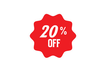 Modern percentage icons 15%, 20%, 25% in Red, Green colorful circle progress style. Perfect for discounts, offers, infographics, sales reports, analytics, business data and marketing design use. 