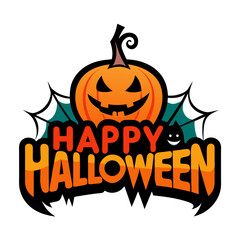 halloween pumpkin vector illustration