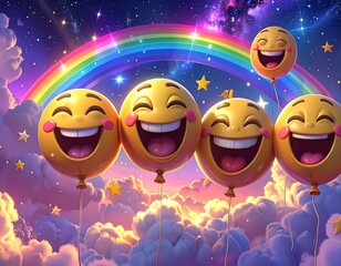 "Laughing Emoji Galaxy"
