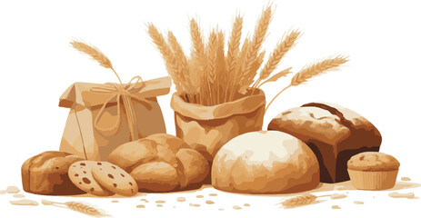 bread and wheat