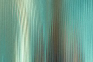 A textured abstract background with vertical lines of teal and golden hues, creating a shimmering, watery effect