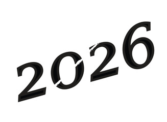 New year 2026 badges and greetings