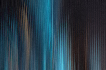 Vertical lines of blue and brown abstract texture with a grainy effect