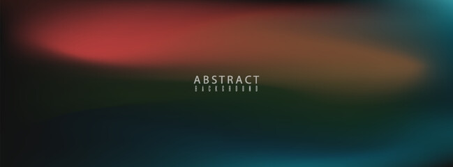 Abstract blurry gradient background set with vibrant neon colors. Mixture of red, green, teal, and orange tones creating a futuristic and artistic look.