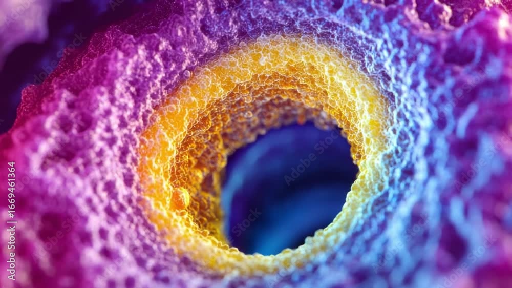 Canvas Prints immerse yourself in this mesmerizing footage of vibrant fractals. ideal for artistic projects or cre