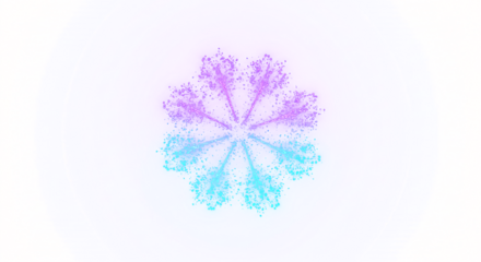 Radiant Burst of Pastel Colors in a Circular Design.