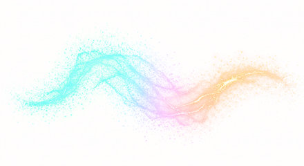 Vibrant Abstract Splash of Multicolored Particles.