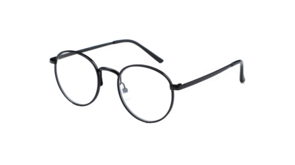 Round glasses with a stylish frame suitable for various fashion statements

