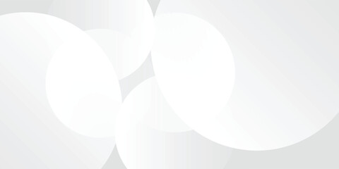 White geometric abstract background overlap layer on bright space with lines effect decoration. Modern graphic design element circles style best seller trending background