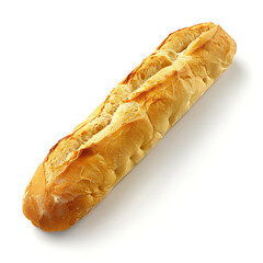 Freshly Baked Baguette with Golden Crust