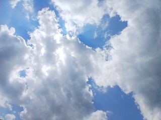 Beautiful View of Cloudy Sky